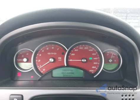 2006 Pontiac Gto z USA, uszkodzony, nr VIN 6G2VX12U56L565169